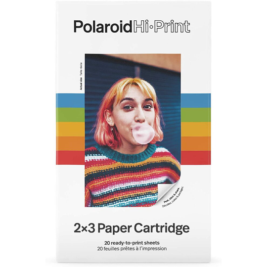Polaroid - 6089 - Polaroid HiÂPrint Paper Cartridge - 20 Sheets 2 Cartridge