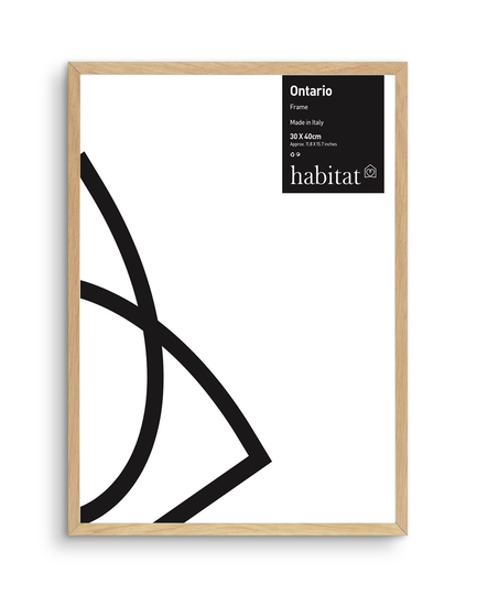 Habitat Ontario Oak Picture Frame - Natural - 43x33xm