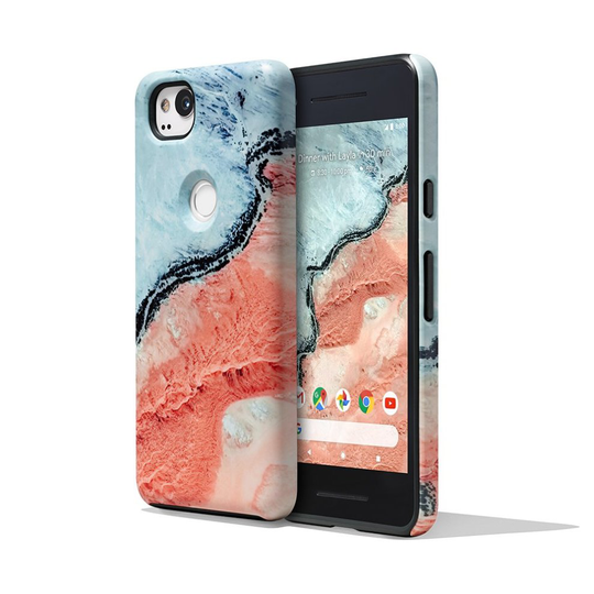 Google Pixel 2 Earth Live Landscape Photo Phone Case Cover Active Edge Compatible - River