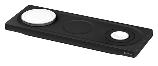 Belkin 3-in-1 MagSafe Wireless Charging Pad - Black