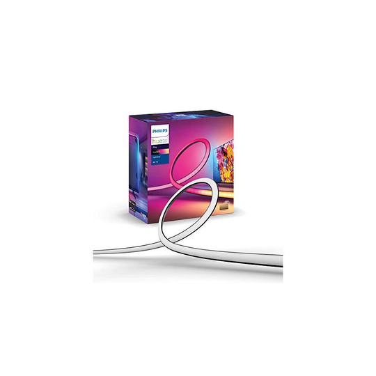 Philips Hue Gradient Lightstrip for 55 Inch TVs, Sync with Media and Gaming Smart Entertainment LED Lighting with Voice Control, Compatible with