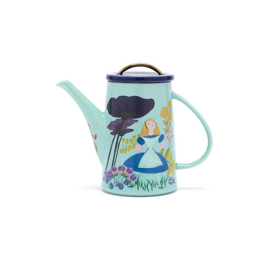 Disney Alice in Wonderland Porcelain Teapot by Artist Mary Blair