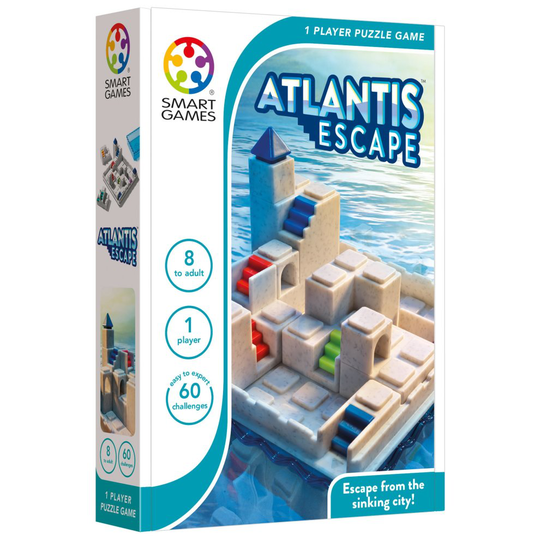 SmartGames Atlantis Escape One Player Puzzle Game