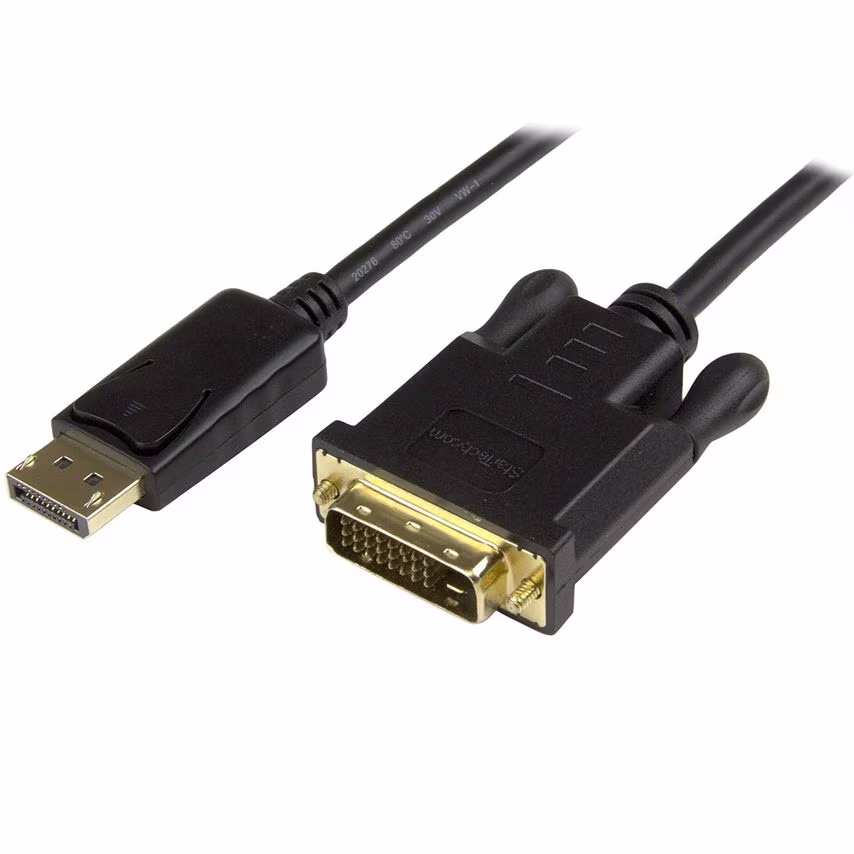 Startech 3 ft DisplayPort to DVI Converter Cable- you get 8
