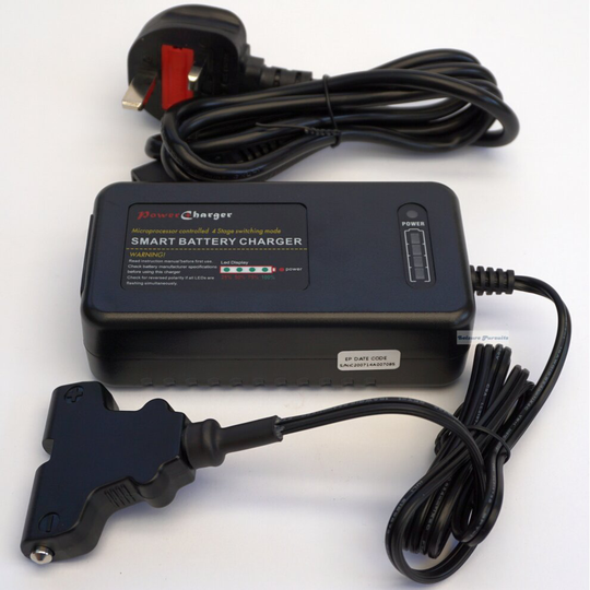 12.8V GOLF BATTERY CHARGER 4 AMP - POWAKADDY T-BAR CONNECTOR