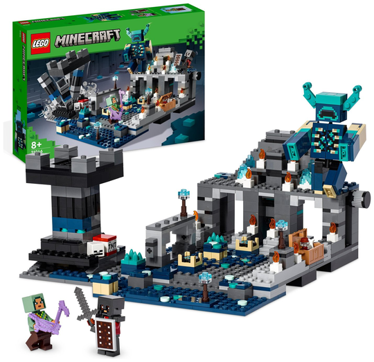 LEGO Minecraft The Deep Dark Battle Biome Building Toy 21246