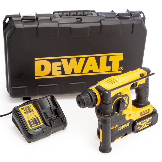 DeWalt DCH253M1 18V XR SDS Plus Rotary Hammer Drill (1 x 4.0AH Battery)