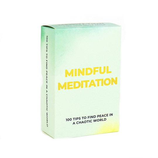 Gift Republic Mindful Meditation 100 Tips To Find Peace Cards