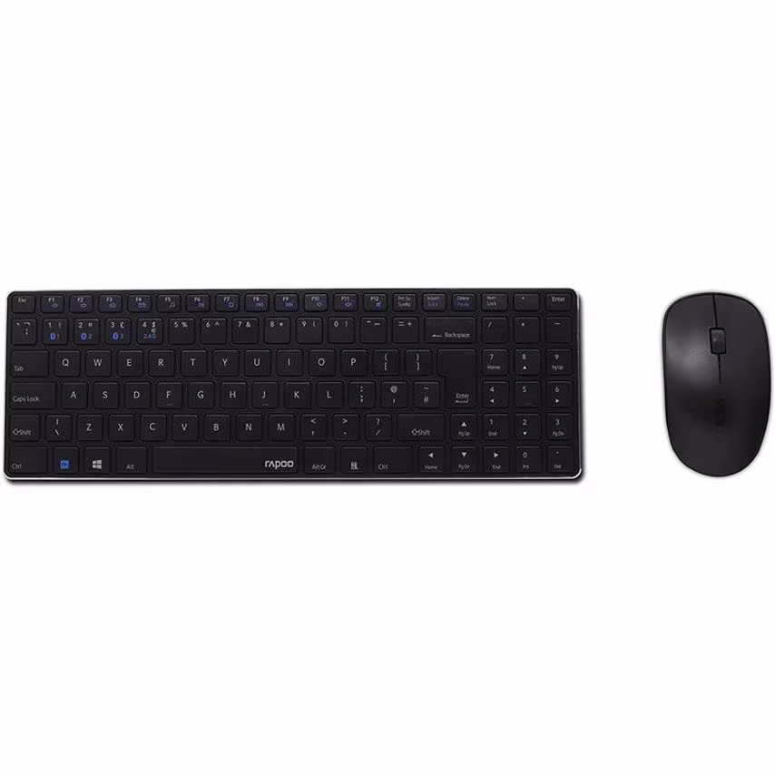 Rapoo 9300M Wireless Ultra Slim Desktop Combo