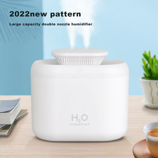 3.3L Humidifier Air Purifier Essential Oil Mist Diffuser Dual Nozzle
