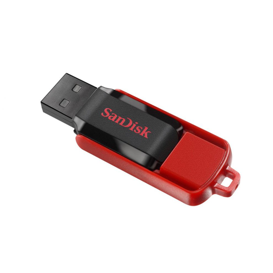 Sandisk 16GB Cruzer Switch 16GB USB 2.0 Type-A Black,Red USB flash drive