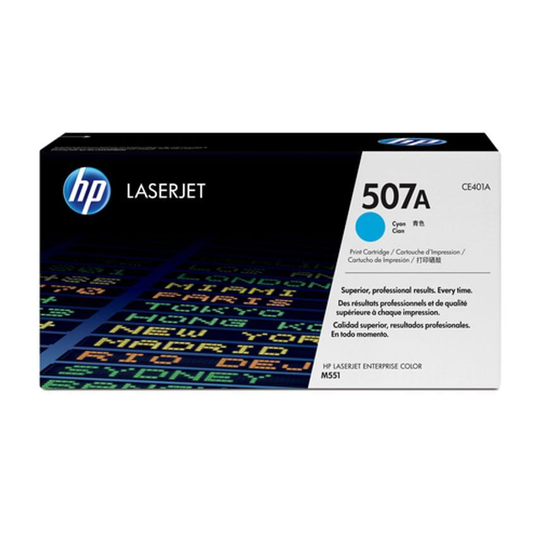 HP Toner Cartridge 507A Cyan 943514F
