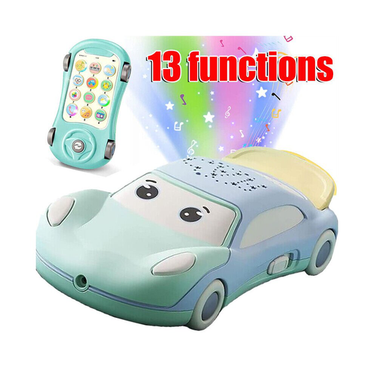 Toys for 1-6 Year Old Girl Boy Kids Cell Phone Toy Car Projection Car
