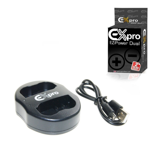Ex-Pro Sony NP-FV30 40 50 BC-TRP EZi-Power Dual USB Charger & Cable