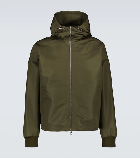 Technical fabric jacket