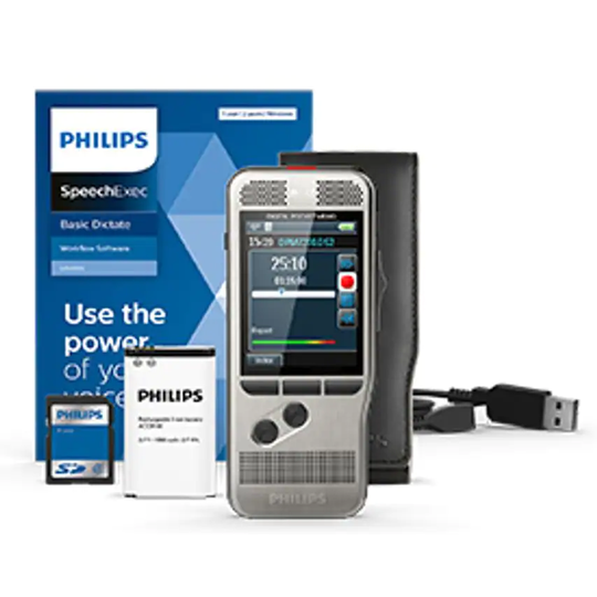 Philips DPM7200/02 Digital Pocket Memo with SpeechExec Dictate 11