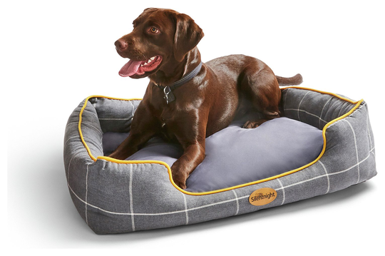 Silentnight Impress Memory Foam Pet Bed Grey - Large