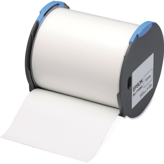 Epson Rc-T1wna 100mm White Tape, Tapes, White, 100 Mm, 15 M- you get 2