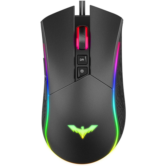 Havit RGB Gaming Mouse Wired Programmable Ergonomic USB Mice