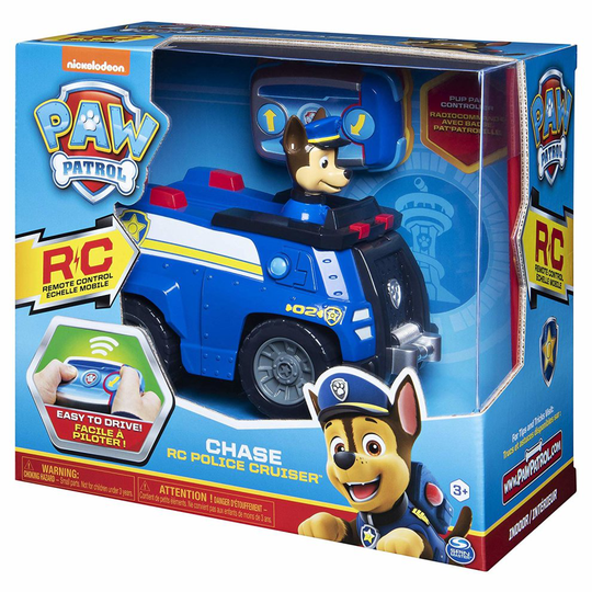 Paw Patrol Chase Remote Control Police Cruiser with 2-way Steering