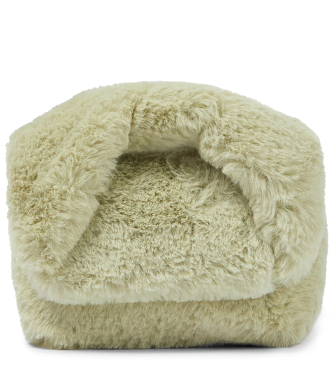 Twister Mini faux fur crossbody bag