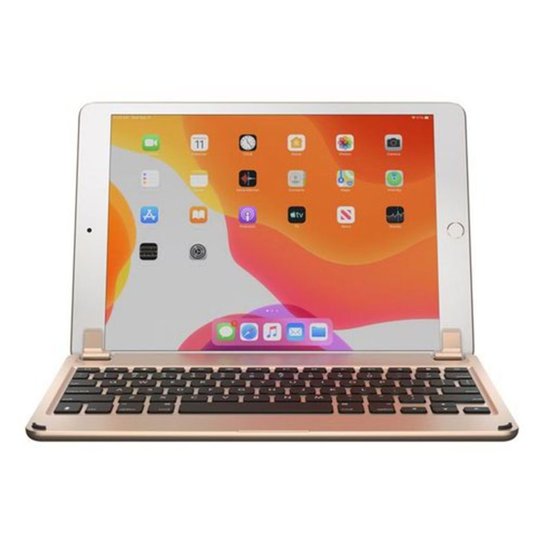 Brydge BRY80032 10.2 Inch QWERTY English Bluetooth Wireless Gold Keyboard Case f