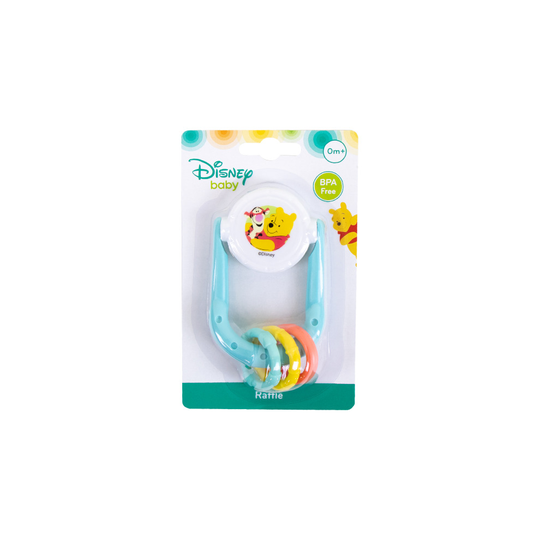 (Pooh & Tigger) Disney Baby Rattle From Birth BPA free Toy Teether