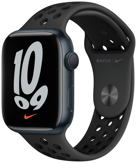Apple Watch Nike Series 7 GPS 45mm - Midnight /Sport Band