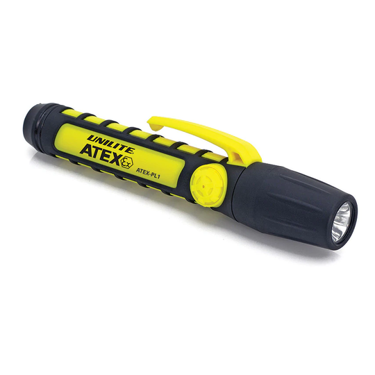 Unilite 65 Lumen Intrinsically Safe ATEX Penlight