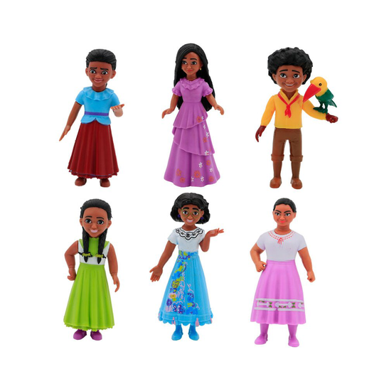 6Pcs Magic House Encanto PVC Action Game Figure Toy Collectible Gift