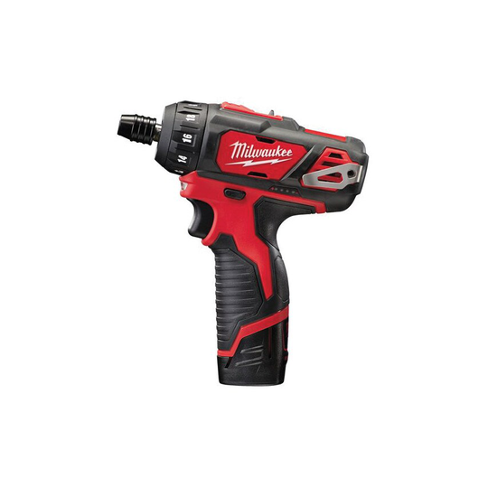 Milwaukee M12 SUB COMPACT SCREWDRIVER (2x2.0AH BATTERIES, CHARGER, BMC)