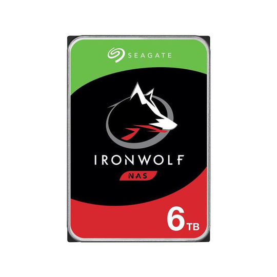 Seagate HDD Int 6TB Ironwolf SATA 3.5in