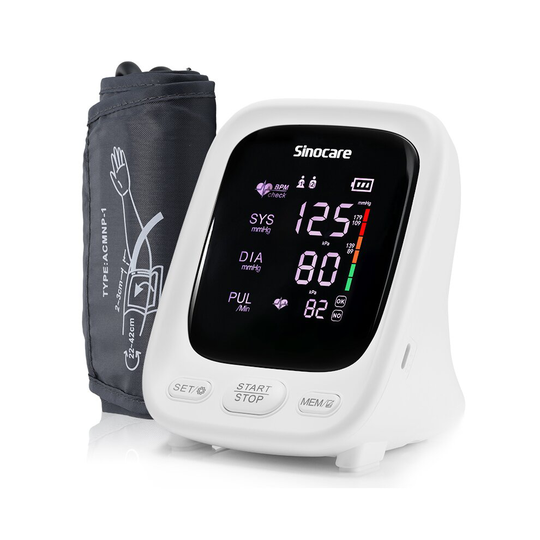 Sinocare Tonometer Upper Arm Blood Pressure Monitor for Home Use