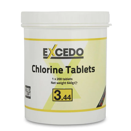 Tradefrog 3.44 Chlorine Tablets - 6 x 200