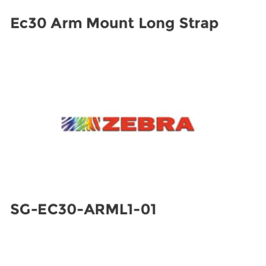 Zebra Ec30 Arm Mount Long Strap- you get 4