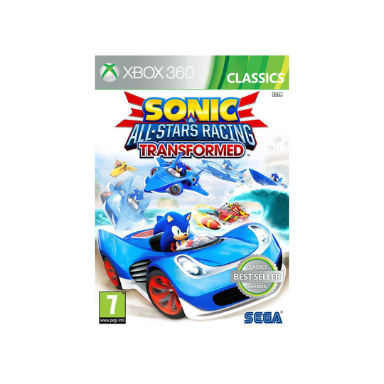 Sonic and All Stars Racing Transformed Classics Xbox 360