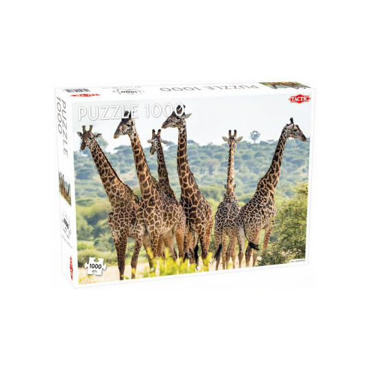 jigsaw puzzle Animals giraffe 48 x 67 cm cardboard 1000 pieces