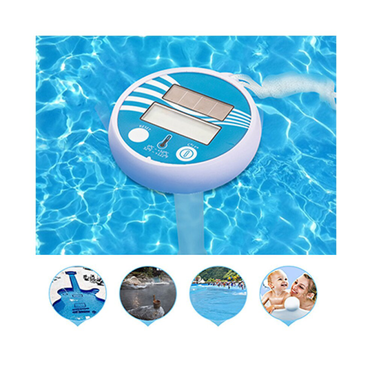 Wireless LCD Display Solar Floating Digital Swimming Pool Thermometer