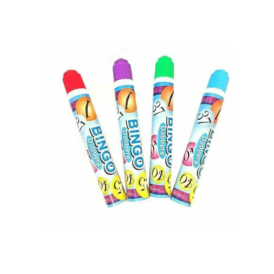 Bingo Pens - Dabbers - 4 Colour Set