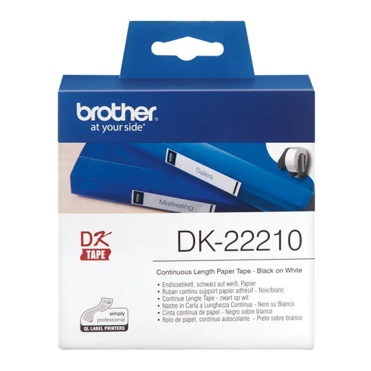 Brother Brother Continuous Paper Roll 29mm x 30m - DK22210