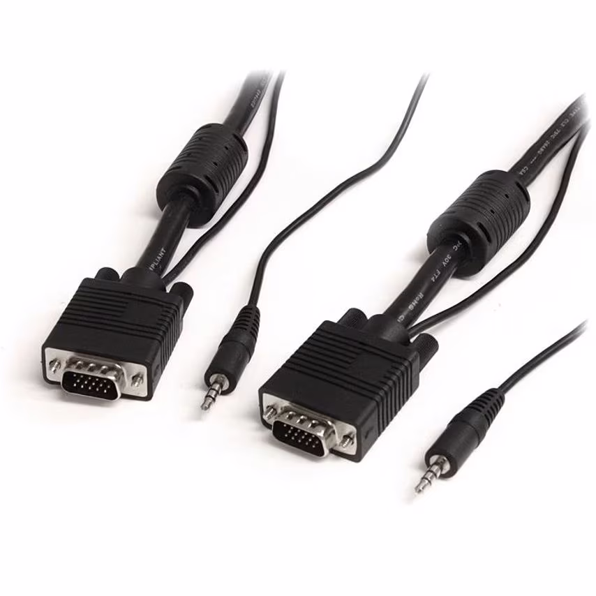 Startech StarTech 2m VGA Cable with Audio HD15