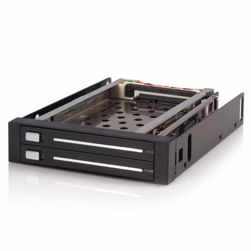 Startech Startech 2 Drive 2.5in Trayless SATA Mobile Rack