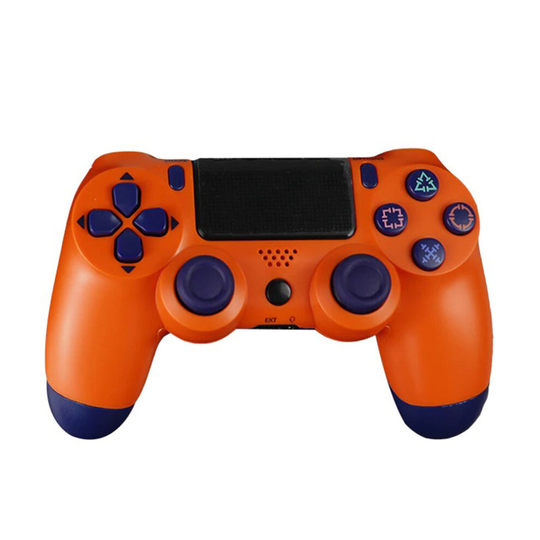 (Orange) Wireless Bluetooth Joystick for PS4 Console for PlayStation Dual-shock 4