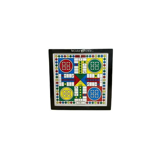 Ludo, Snakes & Ladders Board Game Wooden 45X45CM