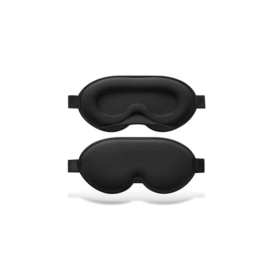 Umisleep 2021 Upgrade Sleep Mask, Memory Foam & Silk Fabric Sleep Mask for Women Men, 3D Contoured Cup Eye Mask 100% Blockout All Light Slee