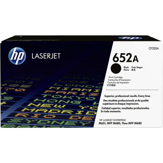 HP HP 652A Black Standard Capacity Toner 11.5K pages for HP Color LaserJet Enter