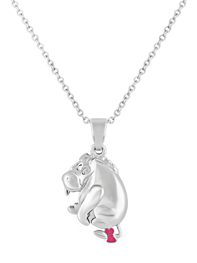 Disney Silver Coloured Eeyore Carded Pendant Necklace