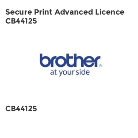 Brother Secure Print Advanced Licence CB44125
