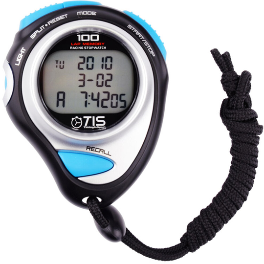 TIS Pro 234 100 Laps Stopwatch Three Row Large Display Count Down Timer Watch (2020)