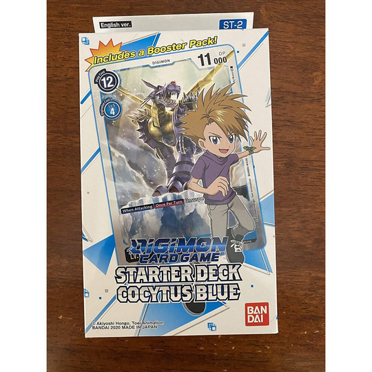 Digimon Card Game Starter Deck - Cocytus Blue ST-2 (Pack Of 6)